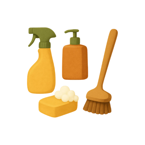 Cleaning and hygiene products